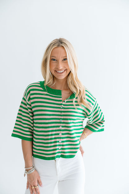 The Finley Cardigan Top